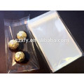 Clear cellophane bakery self adhesive plastic bag